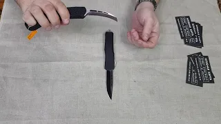 нож-фронталка (реплика) и фронт-керамбит: краткий обзор от "Приюта Ножемана"
