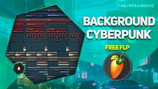 Background Cyberpunk in FL Studio 20 (+Free FLP) / Киберпанк в ФЛ Студио (+Бесплатный ФЛП) #freeflp