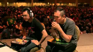 Infiltration (Chun-Li, Juri) vs Gamerbee (Elena, Adon) - EVO 2015 USF4 - Top 8 Losers Finals