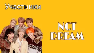 УЧАСТНИКИ NCT DREAM/NCT DREAM MEMBERS