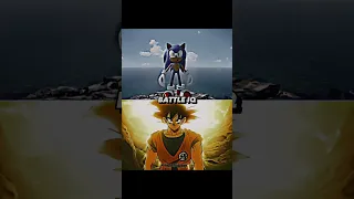 Sonic VS Goku all forms #sonic #edit #anime #goku #dbz