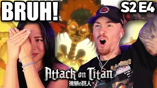 WOW! BIG Episode!!! | Attack on Titan Reaction S2 Ep 4