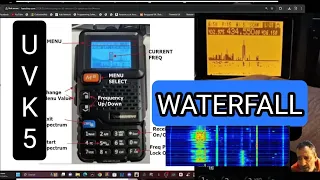 QUANSHENG UV-K5 - WATERFALL - (KD8CEC Firmware )