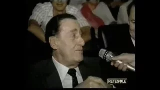 Roberto Mattioli incontra Alberto Sordi