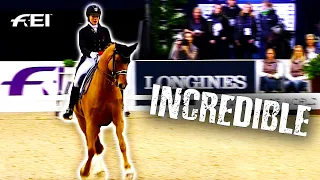 What a Freestyle! Cathrine Dufour & Cassidy on Fire! | FEI Dressage World Cup™ 2018