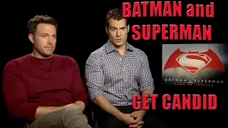 Ben Affleck and Henry Cavill in latest interview