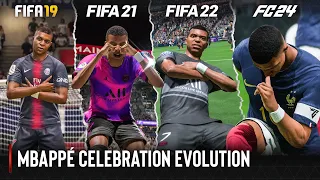 Mbappé Celebration Evolution In FIFA | 2019 - 2024 |