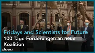 Fridays For Future: PK zum Sondierungspapier