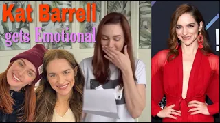 Kat Barrell gets EMOTIONAL