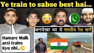 Pakistani Reacts To Exploring Most Beautiful Rail Route in Indian Railways
