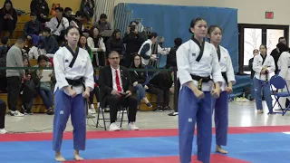 Female Team Poomsae | Taekwondo | Taegeuk 4 Jang