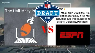 Reacting to Mel Kiper's 2021 NFL Mock Draft 3.0 | C'mon Mel! | Mock the Mock | The Hail Mary Podcast