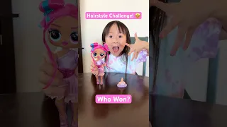 Hairstyle Challenge with L.O.L Surprise! Tweens Surprise Swap Dolls #lolsurprise