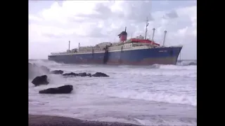 SS American Star - Stranded on Fuerteventura in 1994