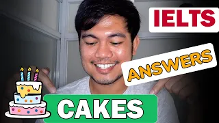 (2024) CAKES Questions and Answers | IELTS SPEAKING PART 1 Recent Questions