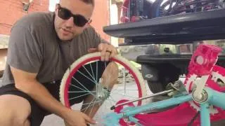 How to change a kids 20 inch bike tire - inner tube