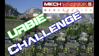 MechWarrior 5 Mercenaries (URBIE CHALLENGE) Gameplay