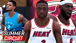 NBA 2K20 Summer Circuit #9 - All-Time Miami Heat! THE FULL-COURT SHOT! Is LeBron Clutch?