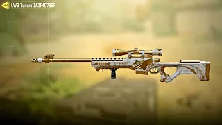 LW3-TUNDRA: DIAMOND CAMO UNLOCKED ON THE NEW SNIPER RIFLE, LET'S SEE IT TOGETHER | COD MOBILE