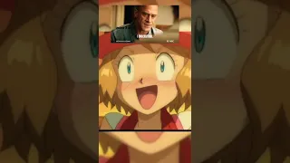 ✌What did meant?Flirty conversation of ash with Serena#pokemon#anime#ashandserena#badboy#short#viral