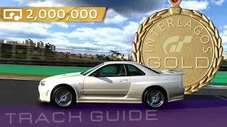 GT7 - Get 2,000,000 Credits with this Time Trial Guide (Interlagos/R34 Skyline)!