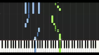 HWV 432 No. 6 (Passacaglia) - Handel [piano tutorial] [60 fps]