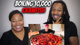 ⚜️ Boiling 10,000 Pounds of Crawfish! Epic Louisiana Crawfish Throw Down in Cajun Country!!"