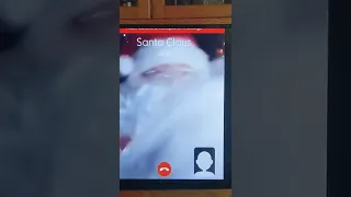 Domi calls Santa