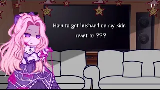 How to get husband on my side react to ??? || spoiler || (repost)