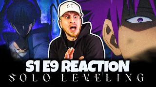 PURPLE HAIR GUY is CRAZY 🟣 | Solo Leveling S1 E9 Reaction (You've Been Hiding Your Skills)