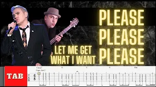 Please please please let me get what I want | Fingerstyle | The Smiths guitar cover with TABS