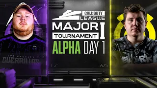 Call of Duty League Major I Tournament | Day 1 Alpha