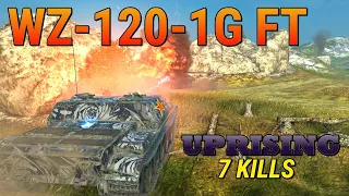 Unstoppable WZ-120-1G FT in Uprising Mode - 10.7K Damage | WoT Blitz Replays