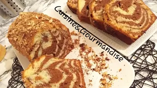 كيك الرخامي من اروع وصفات الكايك❤cake marbré parmis les meilleurs recettes des cakes