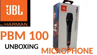 JBL PBM 100 unboxing/ rozpakowywanie microphone/ mikrofon