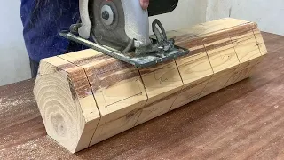 Skillful Woodworking Skills Step By Step Of The Elderly Carpenter - Living Room Interior Design