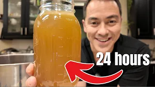 Beef Bone Broth For Pho (24 Hour Recipe)