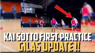 Kai Sotto First Practice / Gilas Update / Gilas Pilipinas