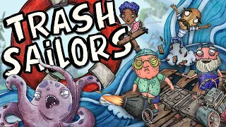 Trash Sailors - WE ARE TRASH PIRATES!! (4 Player Gameplay)