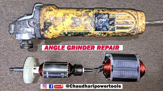 Very Important video 📸 !! Why does armature and field coil get damaged in angle grinder?