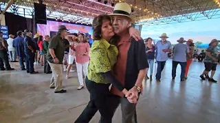 Conjunto Dancing at Tejano Conjunto Festival 2024