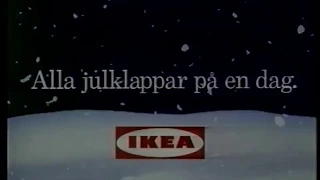 Ikea julklappar - hans stil   TV3 reklam 12 dec 1993