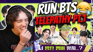 South African Reacts To Run BTS! 2022 Special Episode - Telepathy Part 1 !!!