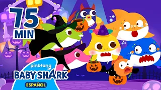 🎃 Las Mejores Canciones de Halloween para niños | Canciones Infantiles | Baby Shark en español