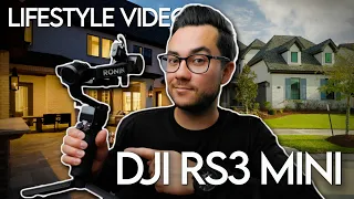 How To Shoot Luxury Lifestyle Real Estate Videos - First Look at the DJI RS3 Mini Gimbal!