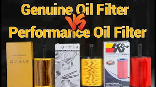 K&N vs Genuine - Oil filter comparison & test