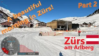 [4K] Skiing Zürs am Arlberg,  What a beautiful day! Part2 Completing the Loop, Austria, GoPro HERO11