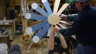 Windmill- Making Blades & Hub