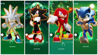 Silver 🆚 Shadow 🆚 Knuckles 🆚 Sonic 🎶 Who is the Best? - Eps.2