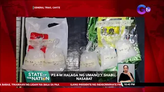 P3.4-M halaga ng umano'y shabu, nasabat | SONA